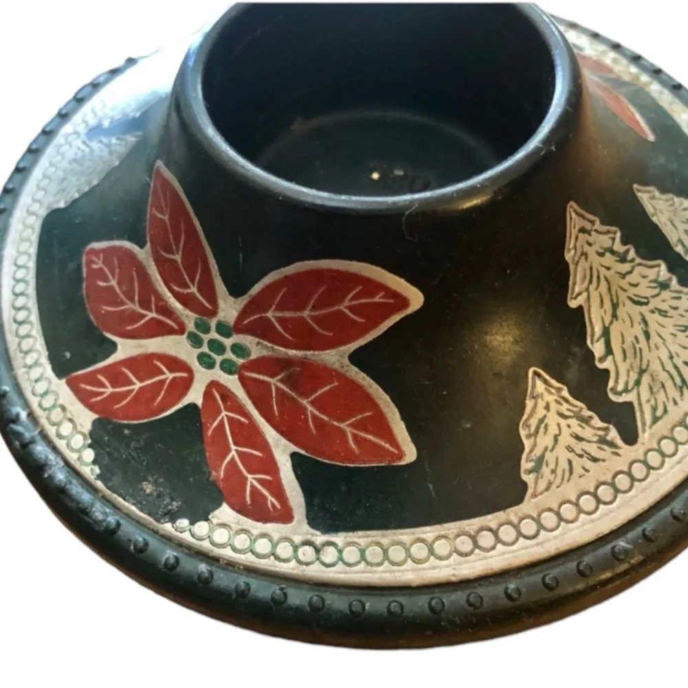 1940’s Vintate Estate Set of Candle Holders, Vintage Holiday Decor